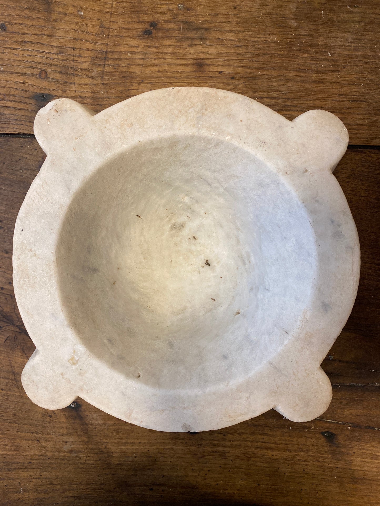 Large Heavy Marble Mortar