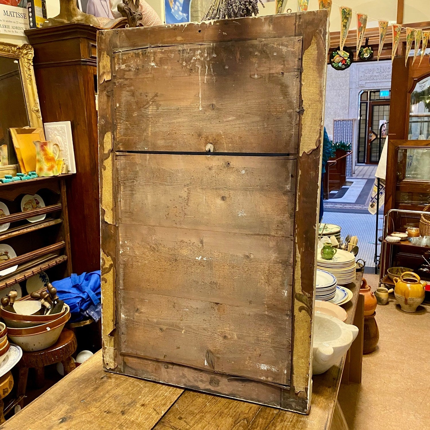 Pattern: Antique French Painted Mirror – Curiosité Göteborg | Fransk vintageinredning från Curiosité