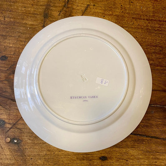 "Etruscan Vases" Transferware Plate