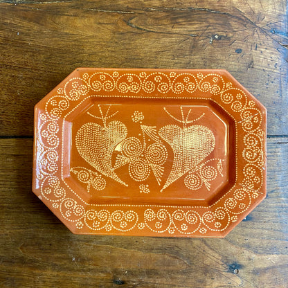 Jura Terracotta Serving Tray – 42 × 30.5 cm