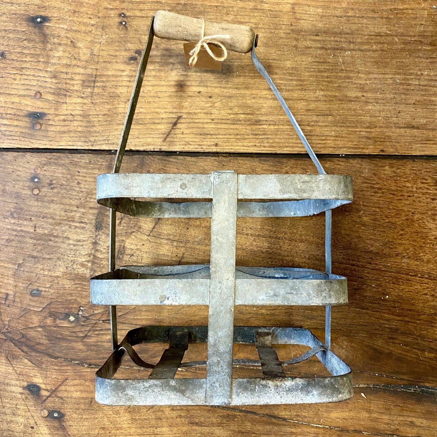Vintage French Bottle Carrier