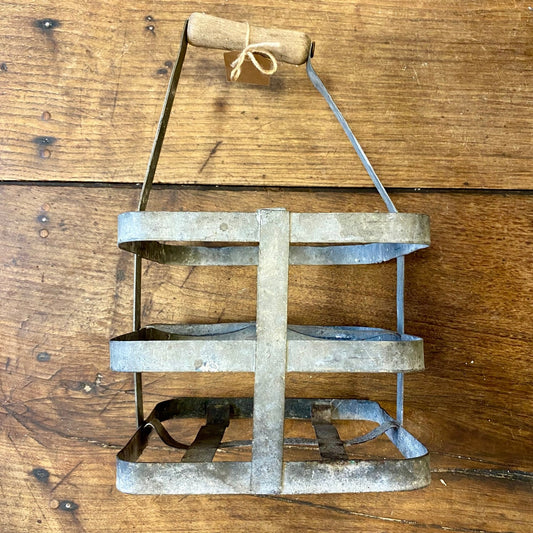 Vintage French Bottle Carrier