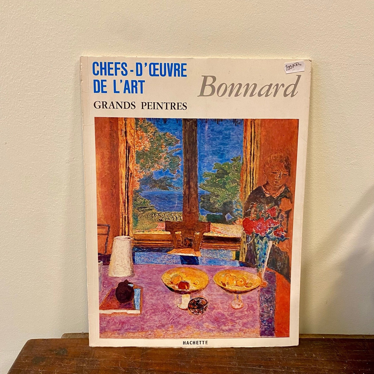 Front cover of the Bonnard art booklet, Grands Peintres No. 39, Hachette