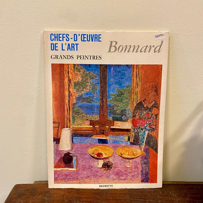 Front cover of the Bonnard art booklet, Grands Peintres No. 39, Hachette