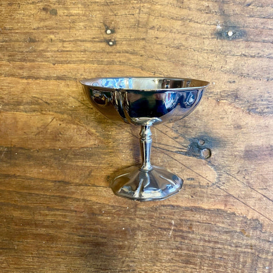 Vintage French Scalloped Dessert Coupe