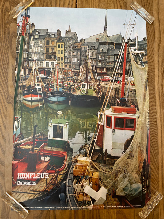 Honfleur Harbour Poster