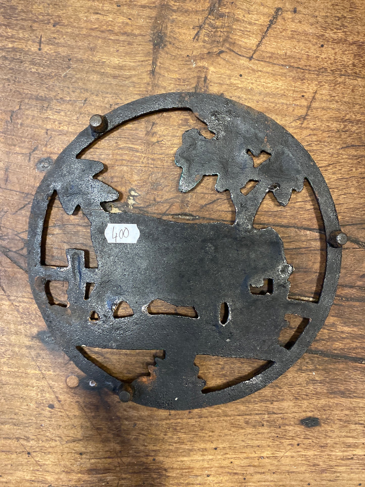 Cast Iron Cow Trivet
