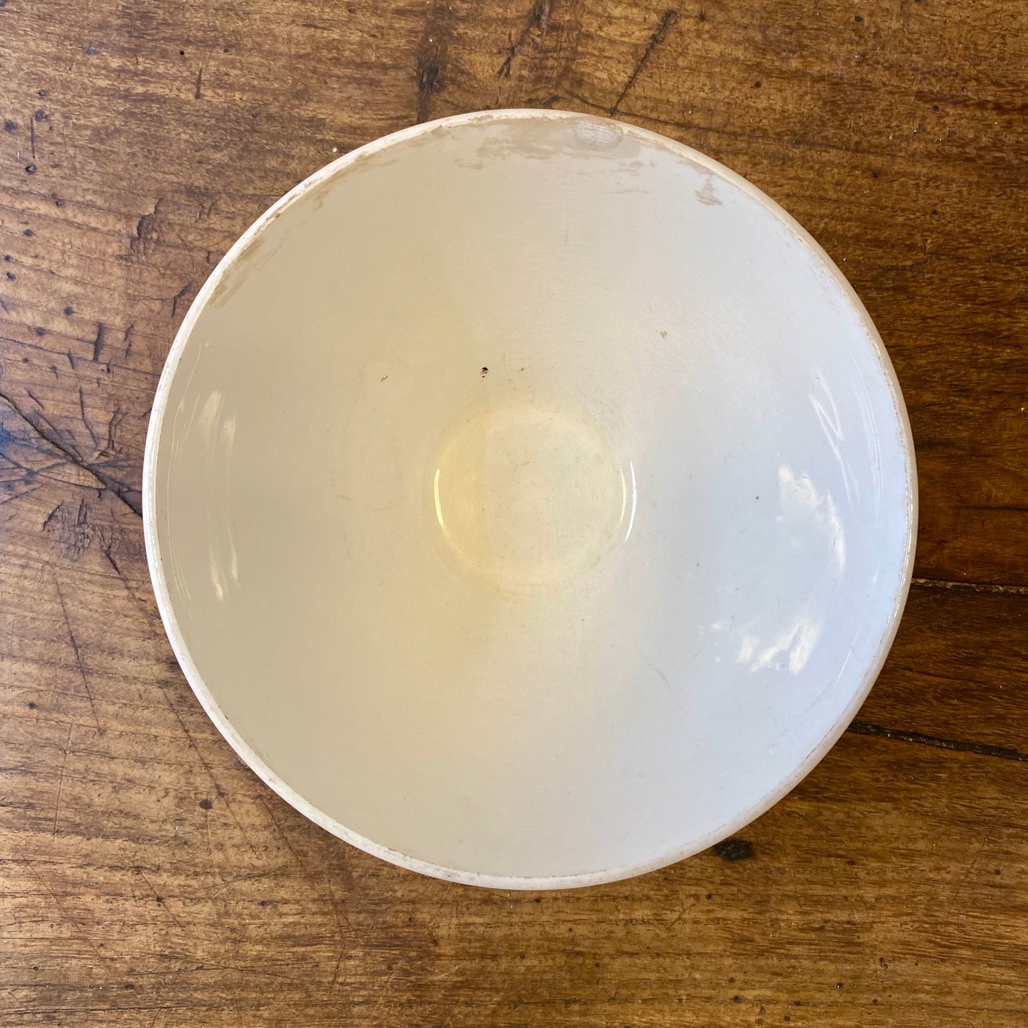 Vintage French Digoin Café au Lait Bowl – Red Floral