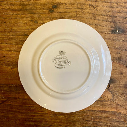 Vintage Longwy “Maurice” Dessert Plate – Fruit Motif