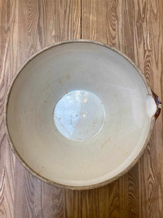 Giant Vintage French Mixing Bowl