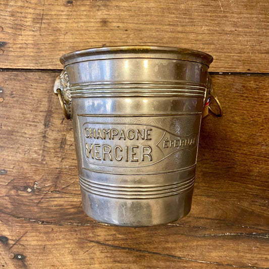 French vintage Champagne Mercier bucket