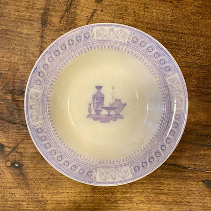 English Etruscan Vases Soup Bowl– Mid-19th Century