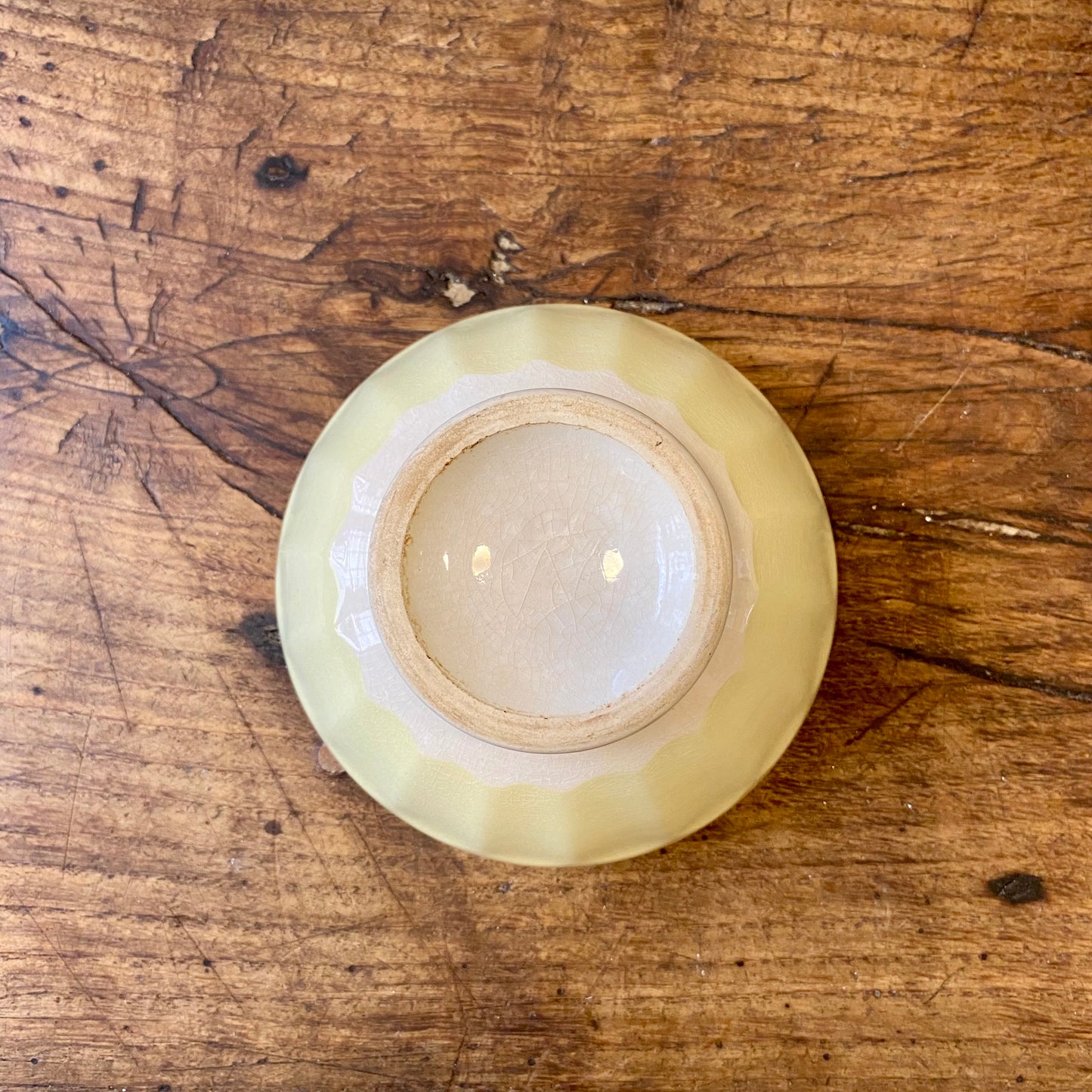 Vintage French Café au Lait Bowl – Pale Green