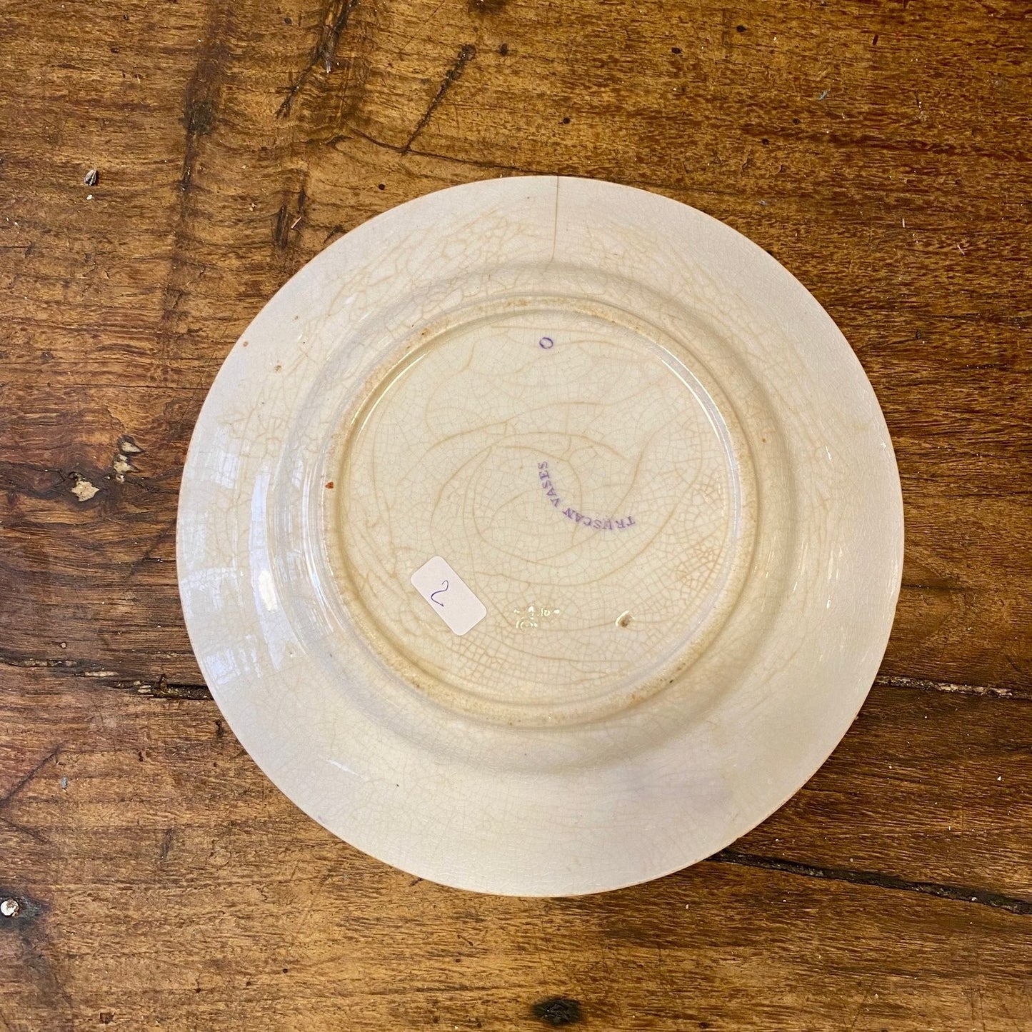 English Dessert Plate Etruscan Vases – Mid-19th Century