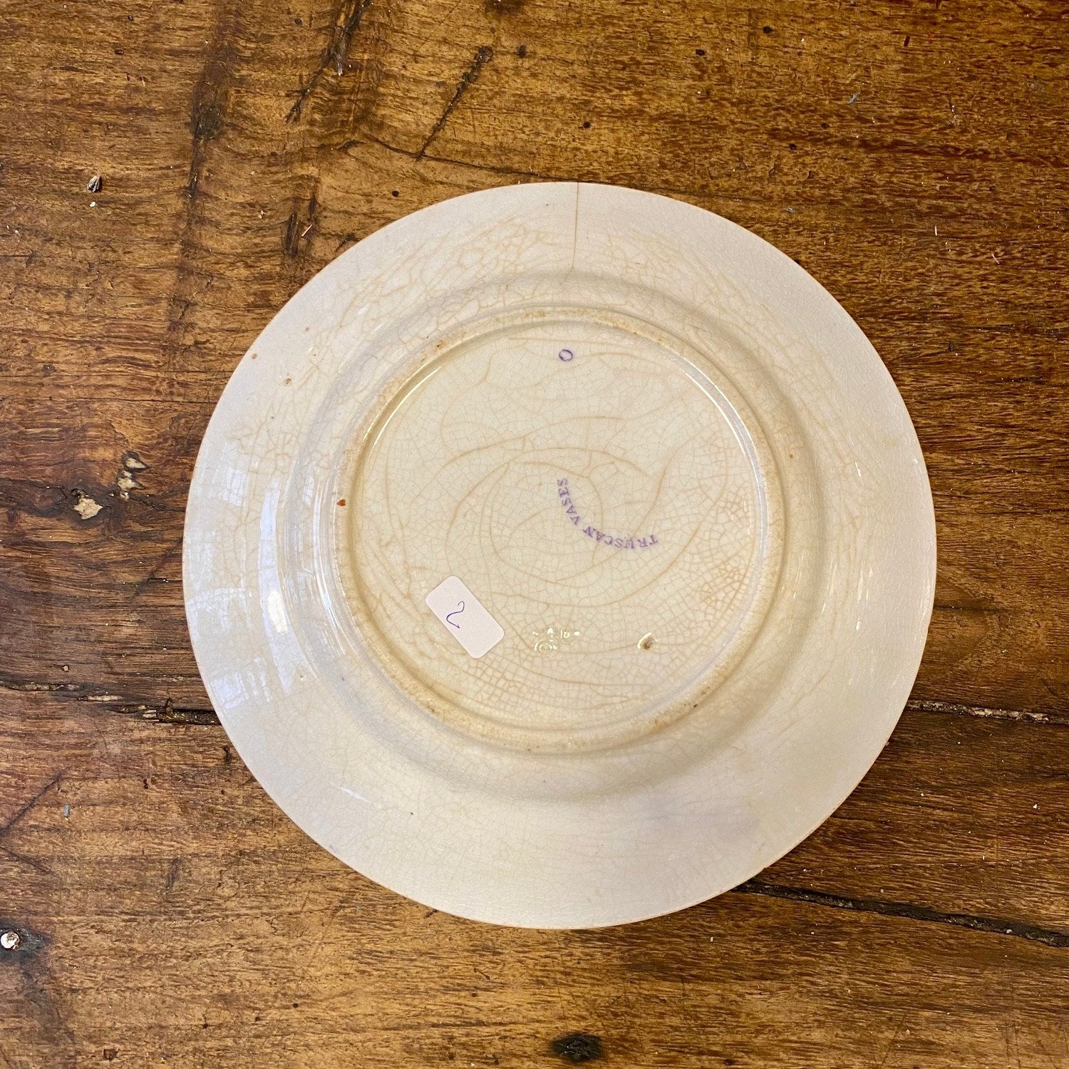 English Dessert Plate Etruscan Vases – Mid-19th Century