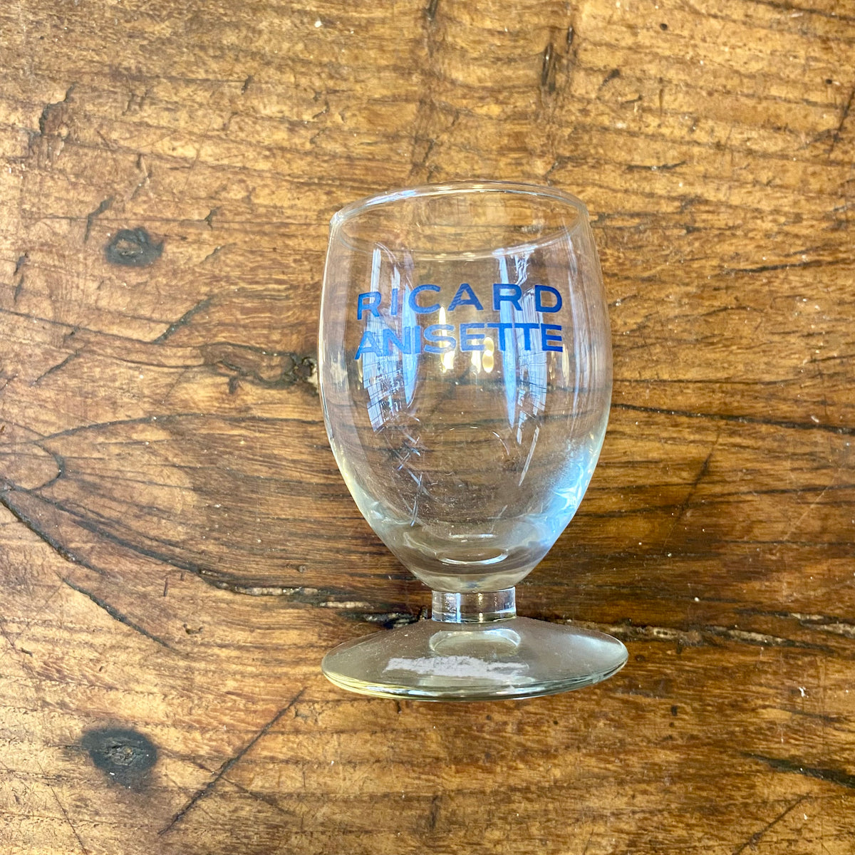 Vintage French Ricard Anisette Glass