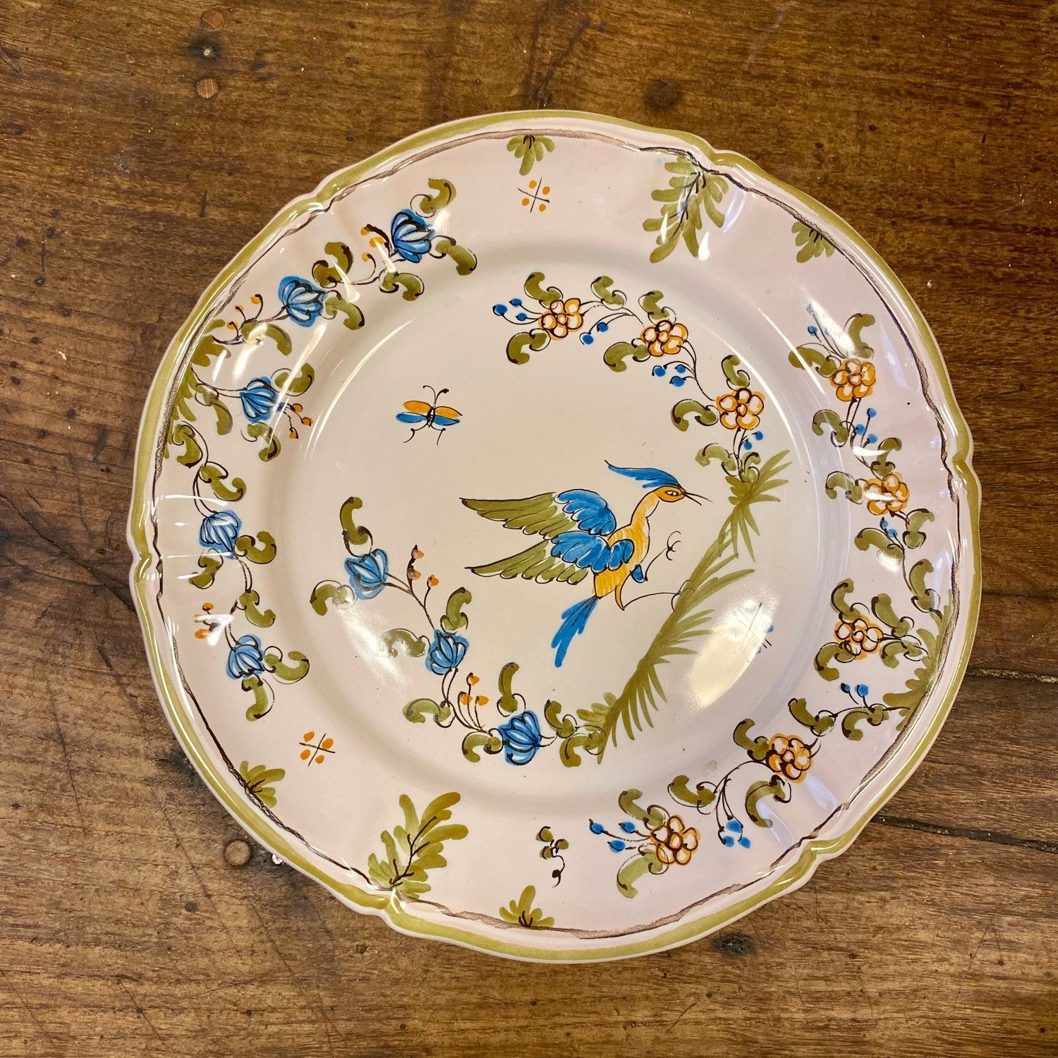 Moustiers Faïence Wall Plate
