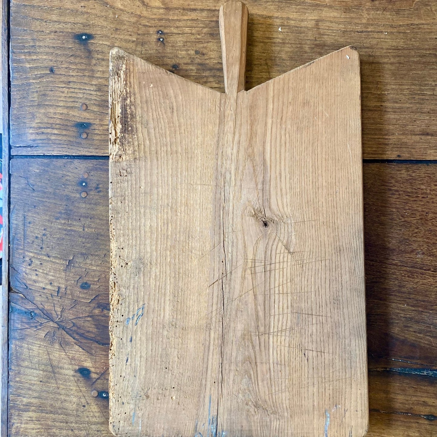 Vintage French Cutting Board - 54x31.5x3.5cm