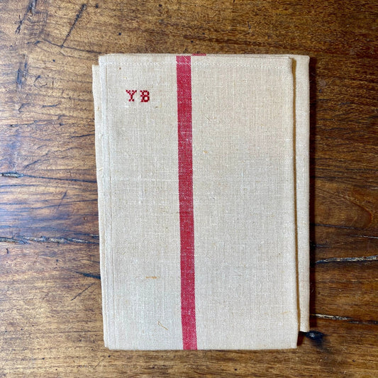 French Vintage Linen Tea Towel