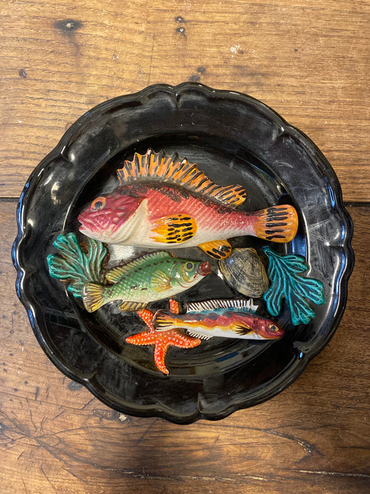 Vallauris Ceramic Fish Plate