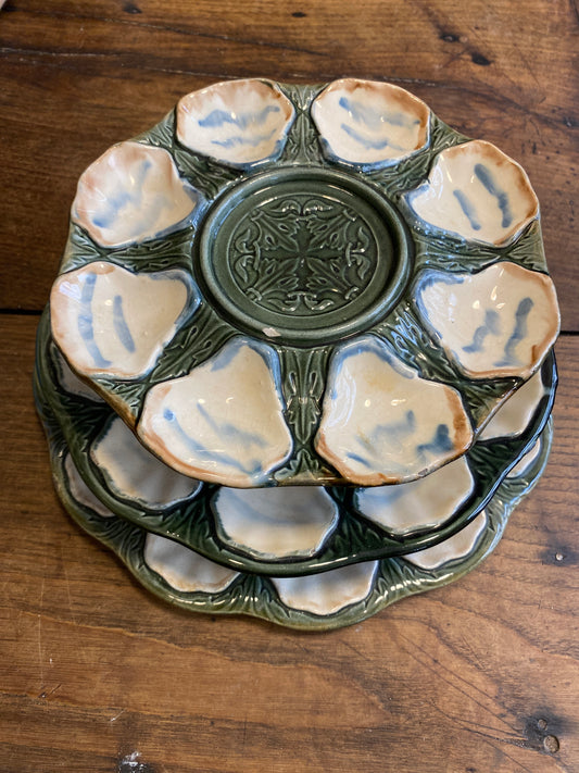 Longchamp Terre de Fer Oyster Plate Stand