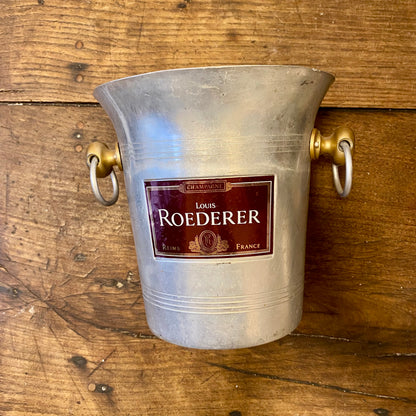 Vintage Champagnekylare i Aluminium – Louis Roederer