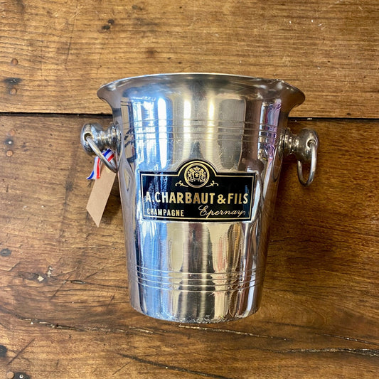 Vintage French champagne bucket – A. Charbaut & Fils Épernay