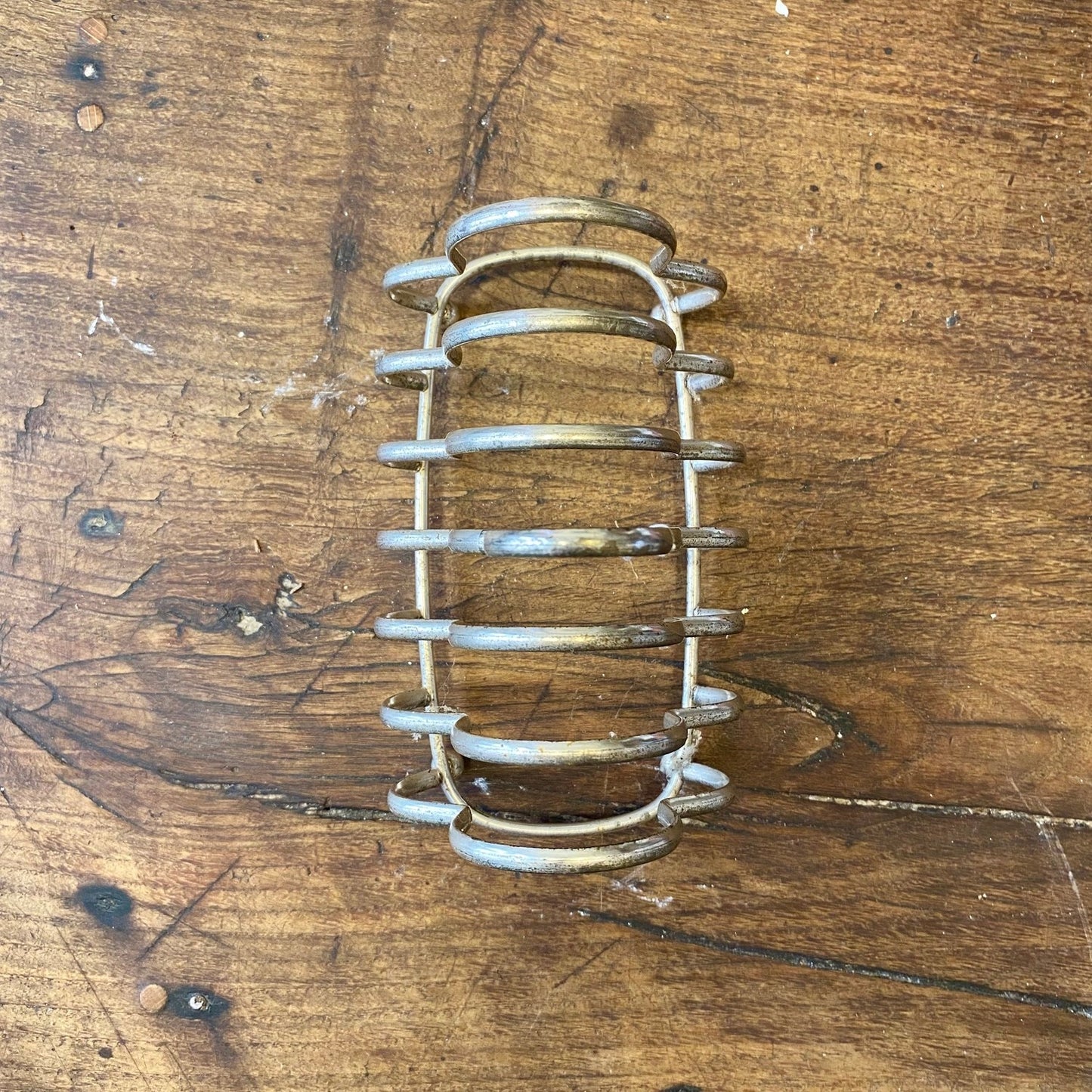 Vintage French Metal Toast Rack – 15 cm