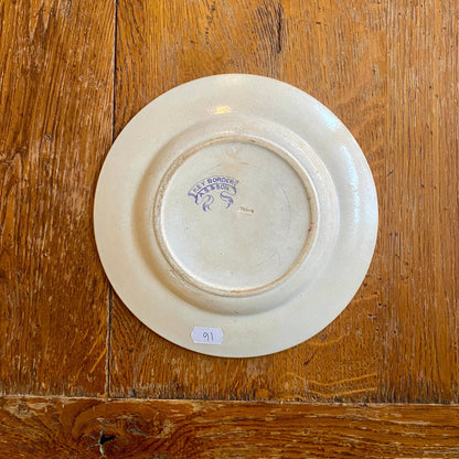 Pattern: English “Key Border” Dessert Plate Etruscan Vases – Mid-19th Century – Curiosité Göteborg | Fransk vintageinredning från Curiosité