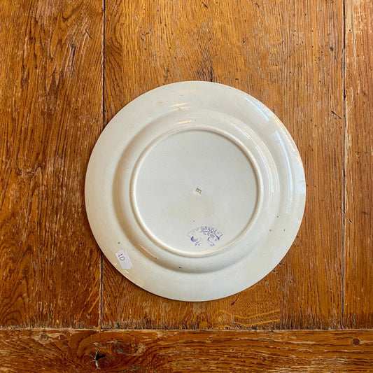 Pattern: English “Key Border” Plate Etruscan Vases – Mid-19th Century – Curiosité Göteborg | Fransk vintageinredning från Curiosité