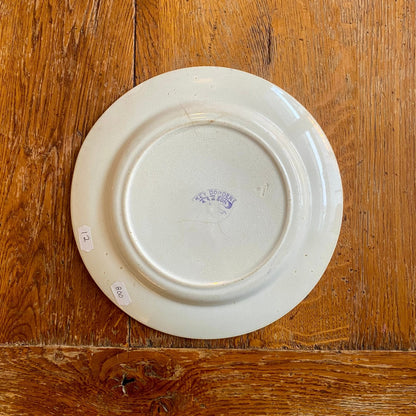 Pattern: English “Key Border” Plate Etruscan Vases – Mid-19th Century – Curiosité Göteborg | Fransk vintageinredning från Curiosité