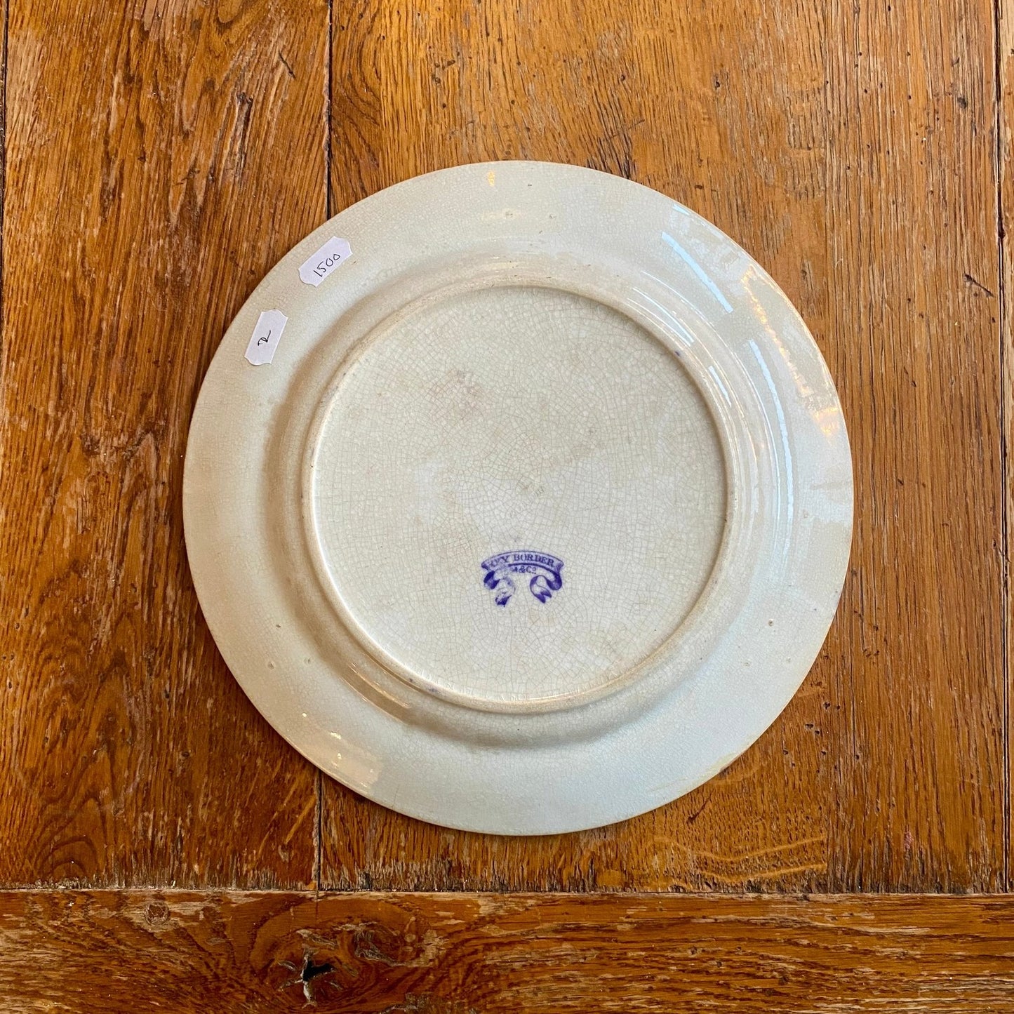 Pattern: English “Key Border” Plate Etruscan Vases – Mid-19th Century – Curiosité Göteborg | Fransk vintageinredning från Curiosité