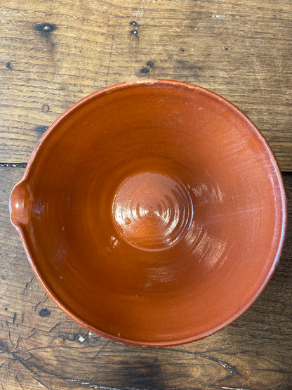 Traditional Burgundy Mixing Bowl