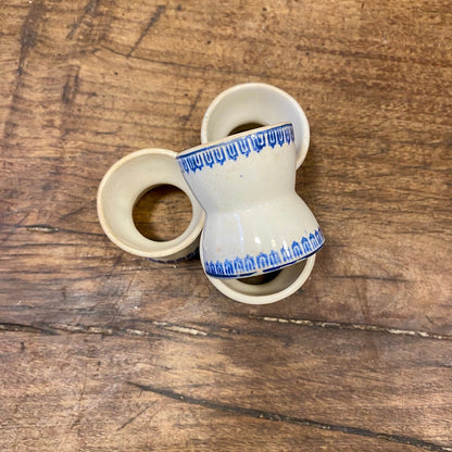 Vintage French Egg Cups – Set of 4