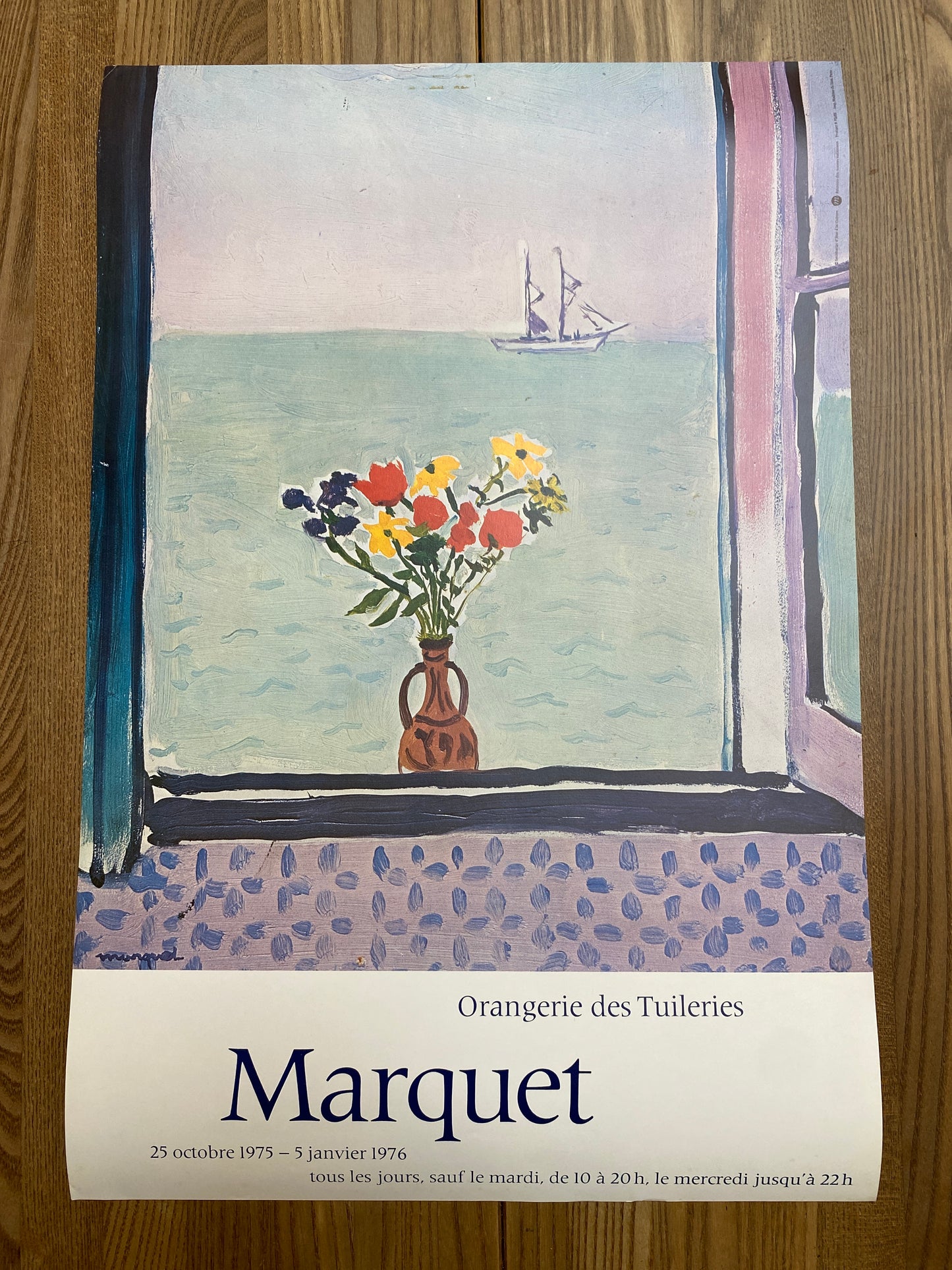 Marquet poster (1975, Orangerie des Tuileries)