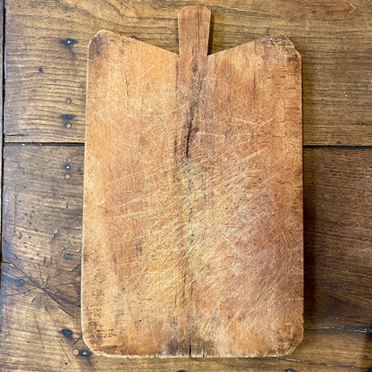 Vintage French Wooden Cutting Board – Rustic