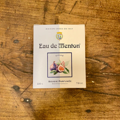Pattern: Figue Scented Candle from Menton – Curiosité Göteborg | Fransk vintageinredning från Curiosité