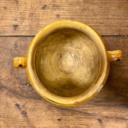 Pattern: French Antique Confit Pot – Ochre Glaze – Curiosité Göteborg | Fransk vintageinredning från Curiosité
