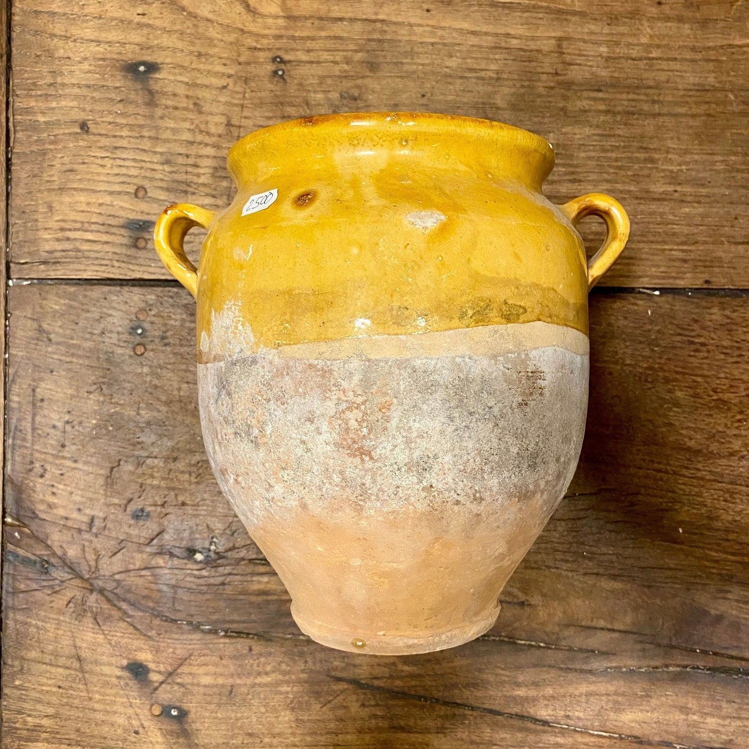 Pattern: French Antique Confit Pot – Ochre Glaze – Curiosité Göteborg | Fransk vintageinredning från Curiosité