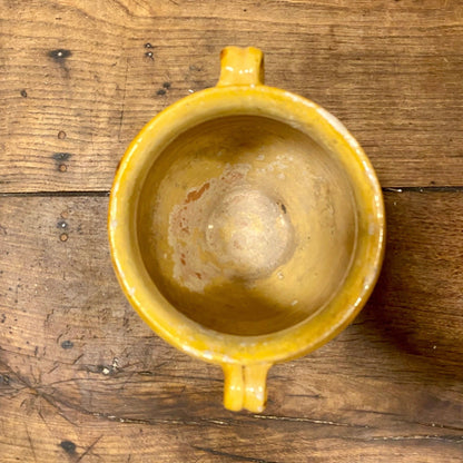 Pattern: French Antique Confit Pot – Ochre Glaze – Curiosité Göteborg | Fransk vintageinredning från Curiosité