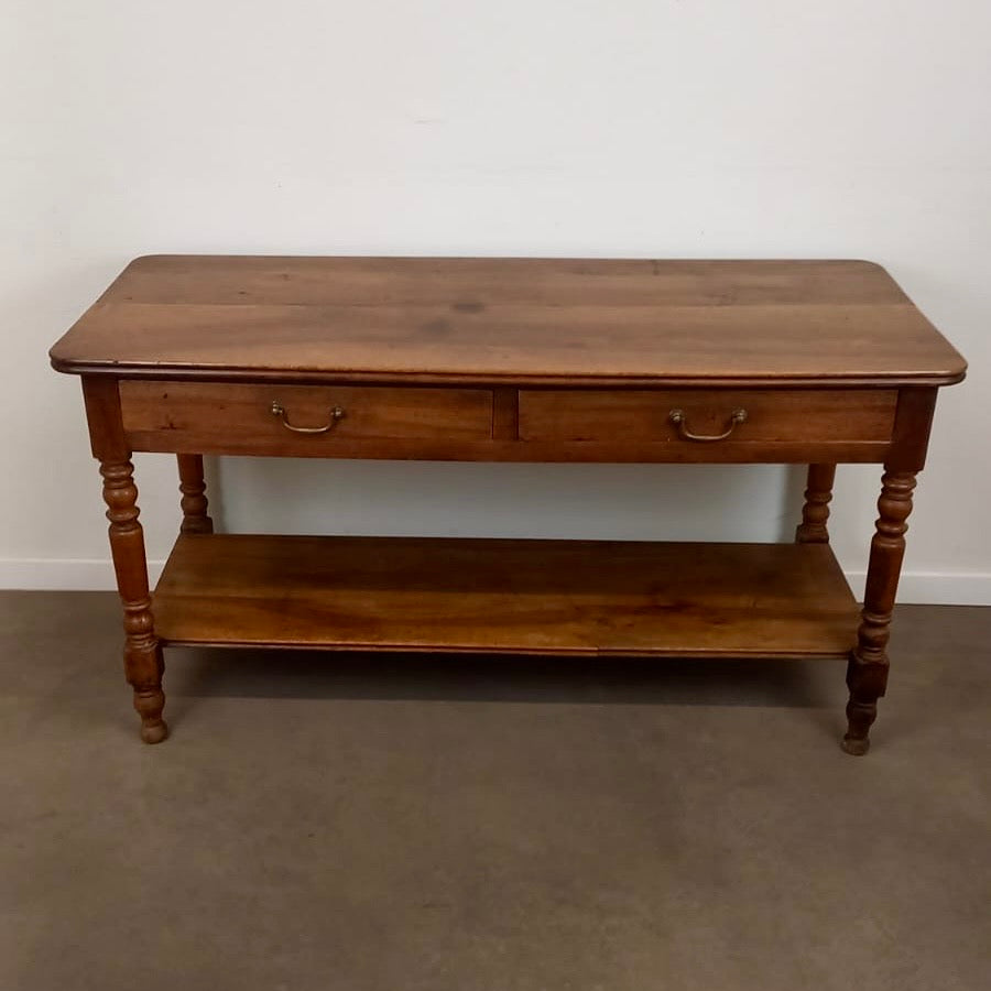 Pattern: French Drapier Table in Walnut – Curiosité Göteborg | Fransk vintageinredning från Curiosité