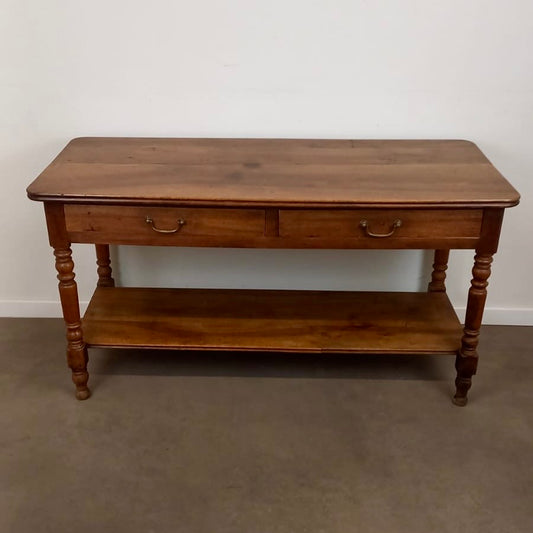 Pattern: French Drapier Table in Walnut – Curiosité Göteborg | Fransk vintageinredning från Curiosité