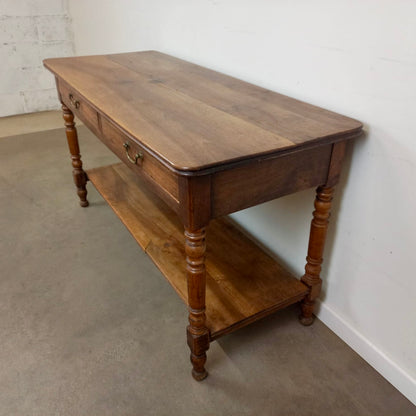 Pattern: French Drapier Table in Walnut – Curiosité Göteborg | Fransk vintageinredning från Curiosité