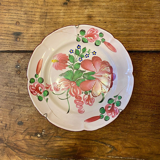 French Faience Wall Plate