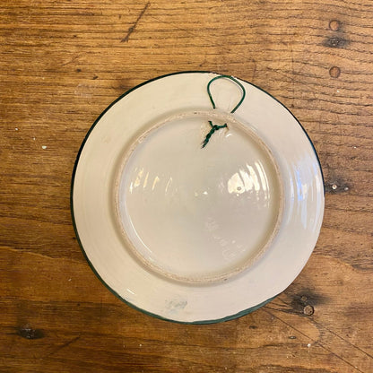 Pattern: French Hand-Painted Wall Plate – Curiosité Göteborg | Fransk vintageinredning från Curiosité