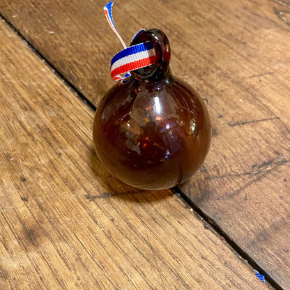 Pattern: French Mouth-Blown Glass Boule – Framboise – Curiosité Göteborg | Fransk vintageinredning från Curiosité