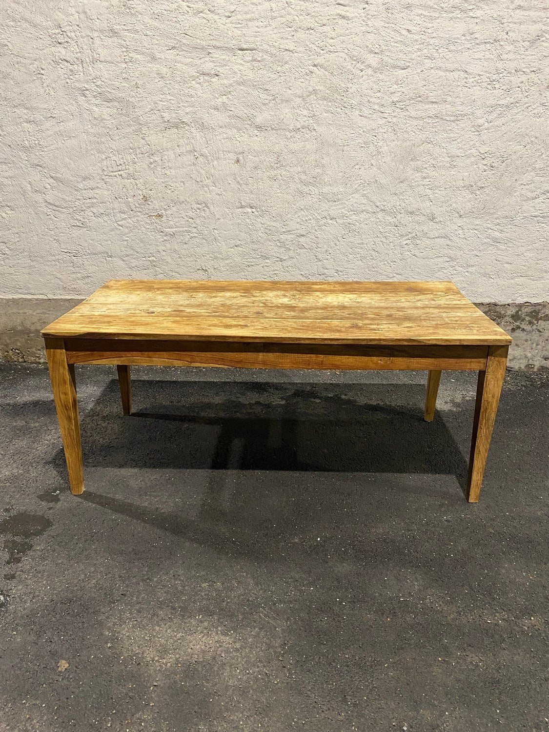 Pattern: French Oak Farmhouse Table – Curiosité Göteborg | Fransk vintageinredning från Curiosité