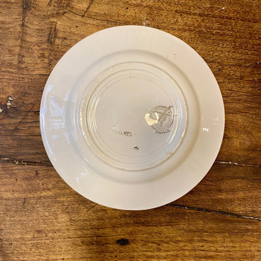 Pattern: French Vintage Dessert Plate – Moulin des Loups – Curiosité Göteborg | Fransk vintageinredning från Curiosité