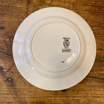 Pattern: French Vintage Dinner Plate – Sarreguemines – Curiosité Göteborg | Fransk vintageinredning från Curiosité