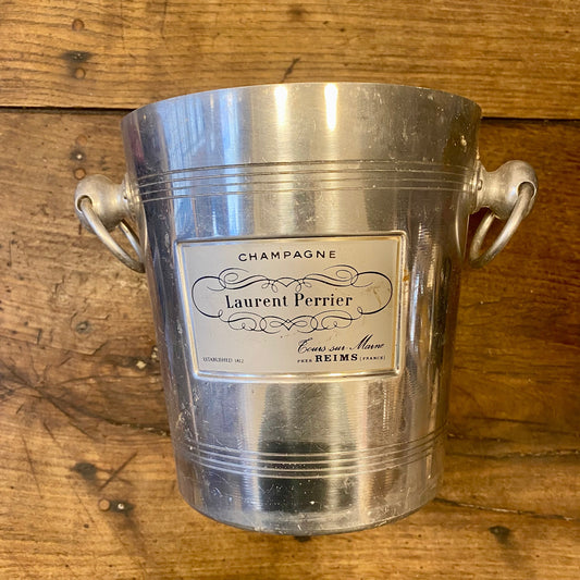 Pattern: French Vintage “Laurent-Perrier” Champagne Bucket – Curiosité Göteborg | Fransk vintageinredning från Curiosité